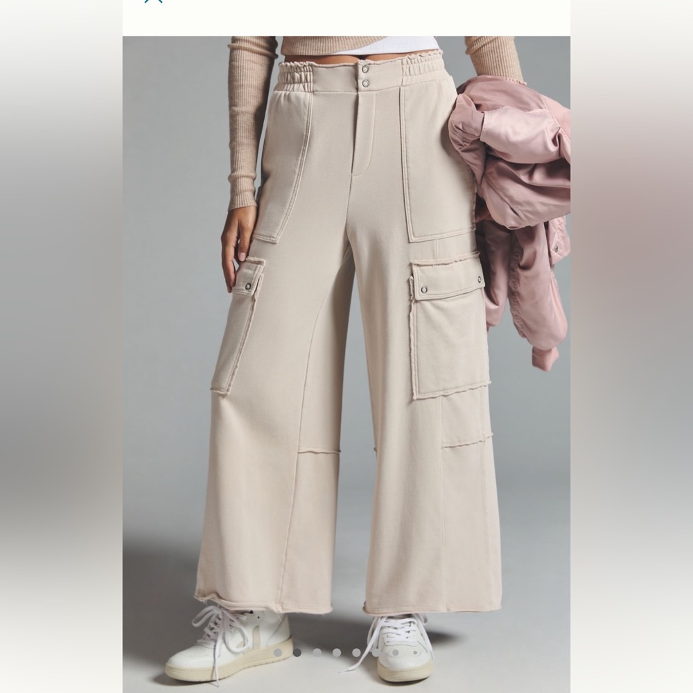 Anthropologie Daily Practice Cargo Pants - size small petite - Picture 10 of 11